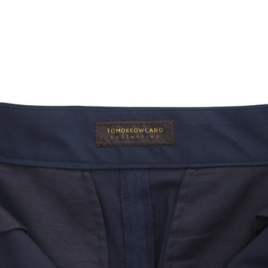 【美品】TOMORROWLAND collection ネイビー TOMORROWLAND collectionトゥモローランドコレクション／セミワイド