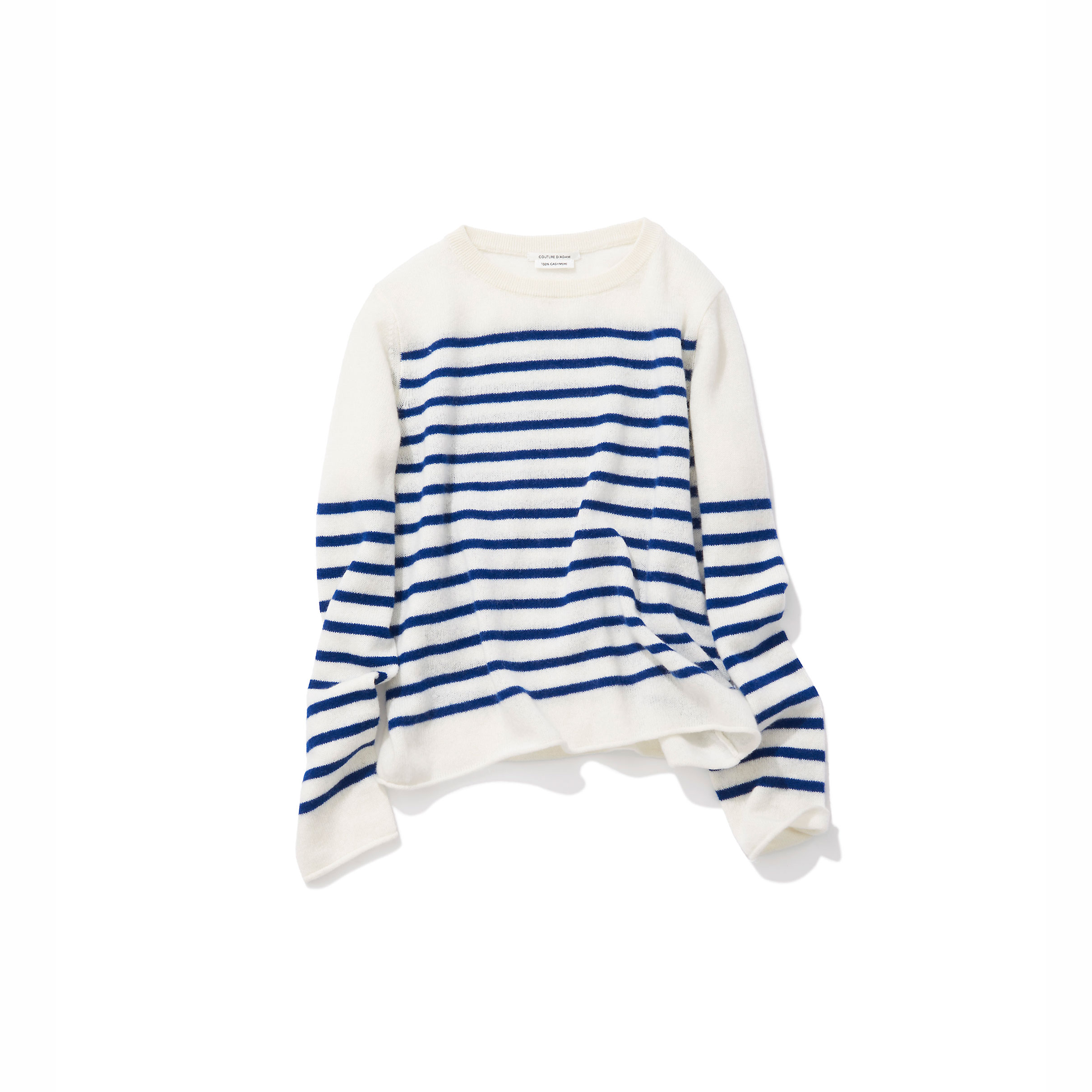 COUTURE D'ADAM クチュール・ド・アダム ／フレンチボーダーカシミヤ