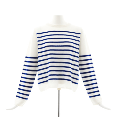 COUTURE D'ADAM クチュール・ド・アダム ／フレンチボーダーカシミヤ