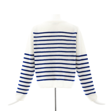 COUTURE D'ADAM クチュール・ド・アダム ／フレンチボーダーカシミヤ