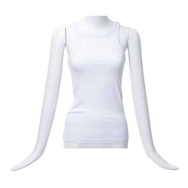 soft ソフト / アメリカンスリーブタンクトップ(white)｜Tops