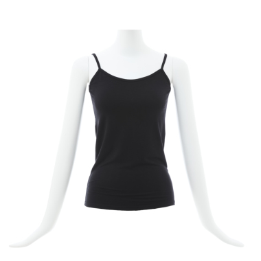 キャミソール BK soft ソフト / シンプルキャミソール（black)｜Tops｜Kyoko