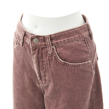 KJケージェイ／カーブライン コーデュロイパンツ（rose) ｜Shopping