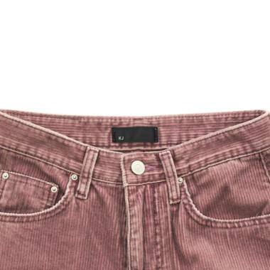 KJケージェイ／カーブライン コーデュロイパンツ（rose) ｜Shopping