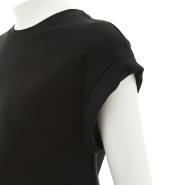 菊池京子ブラック 半袖 カットソーワンピース 菊池京子ブラック 半袖 カットソーワンピース