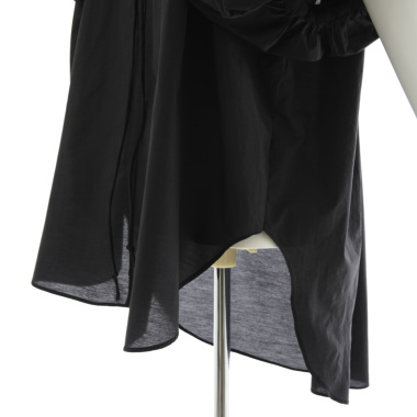 ara アラ / ボリュームスリーブブラウス（black)｜Tops｜Kyoko