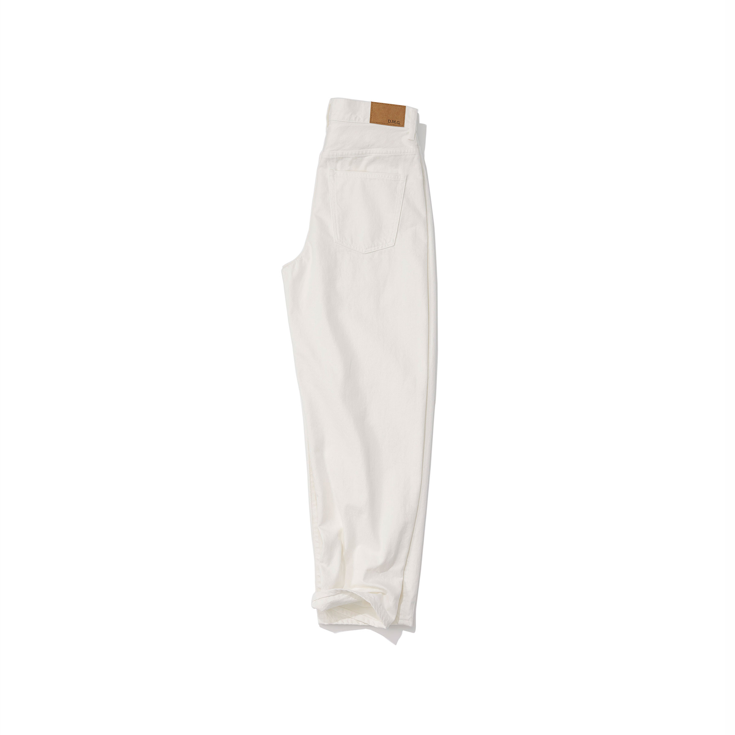 D.M.Gドミンゴ/カーブラインデニム（white) ｜Pants｜Kyoko Kikuchi's