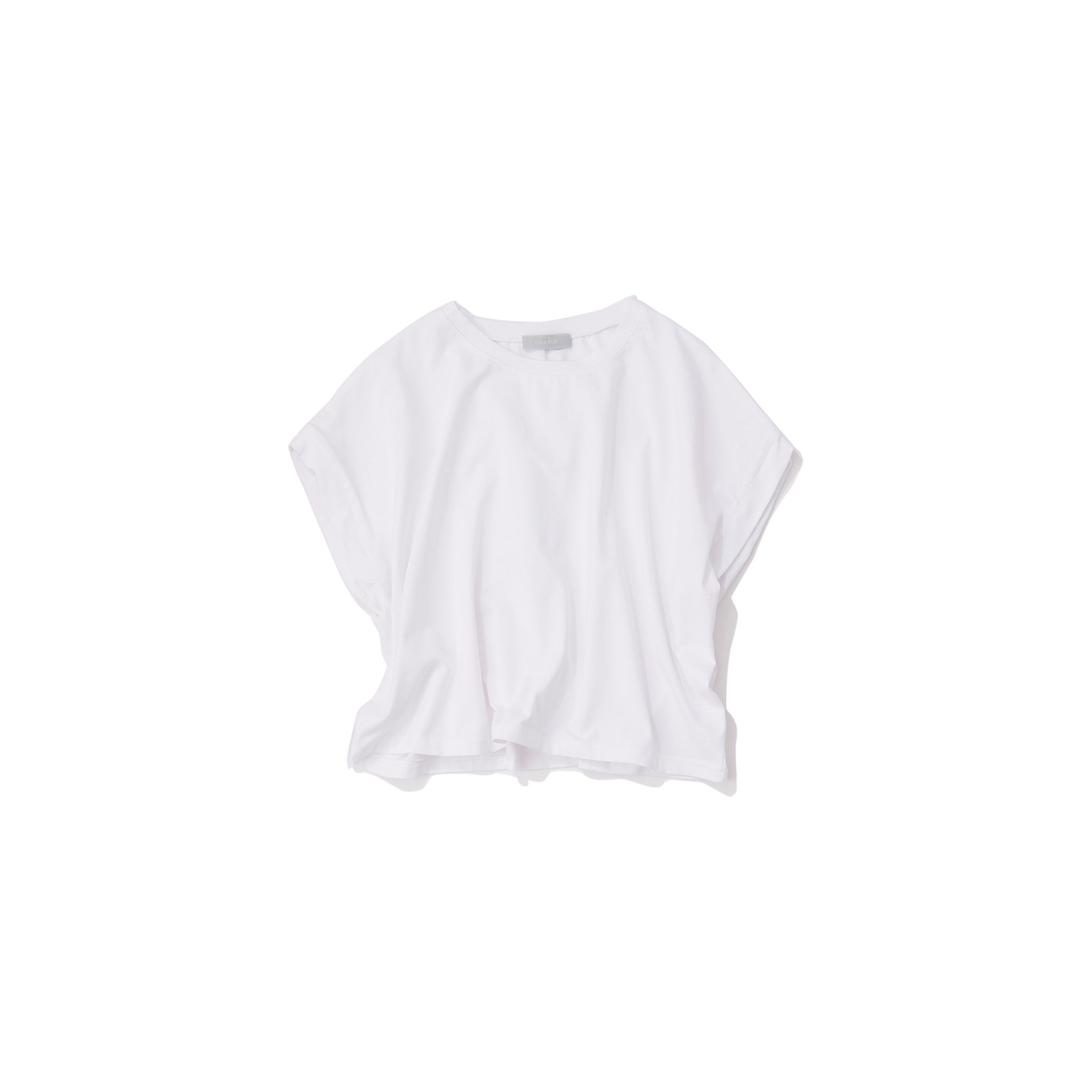 COULEURクレール /バックピンタックTシャツ（WHITE)｜Tops｜Kyoko