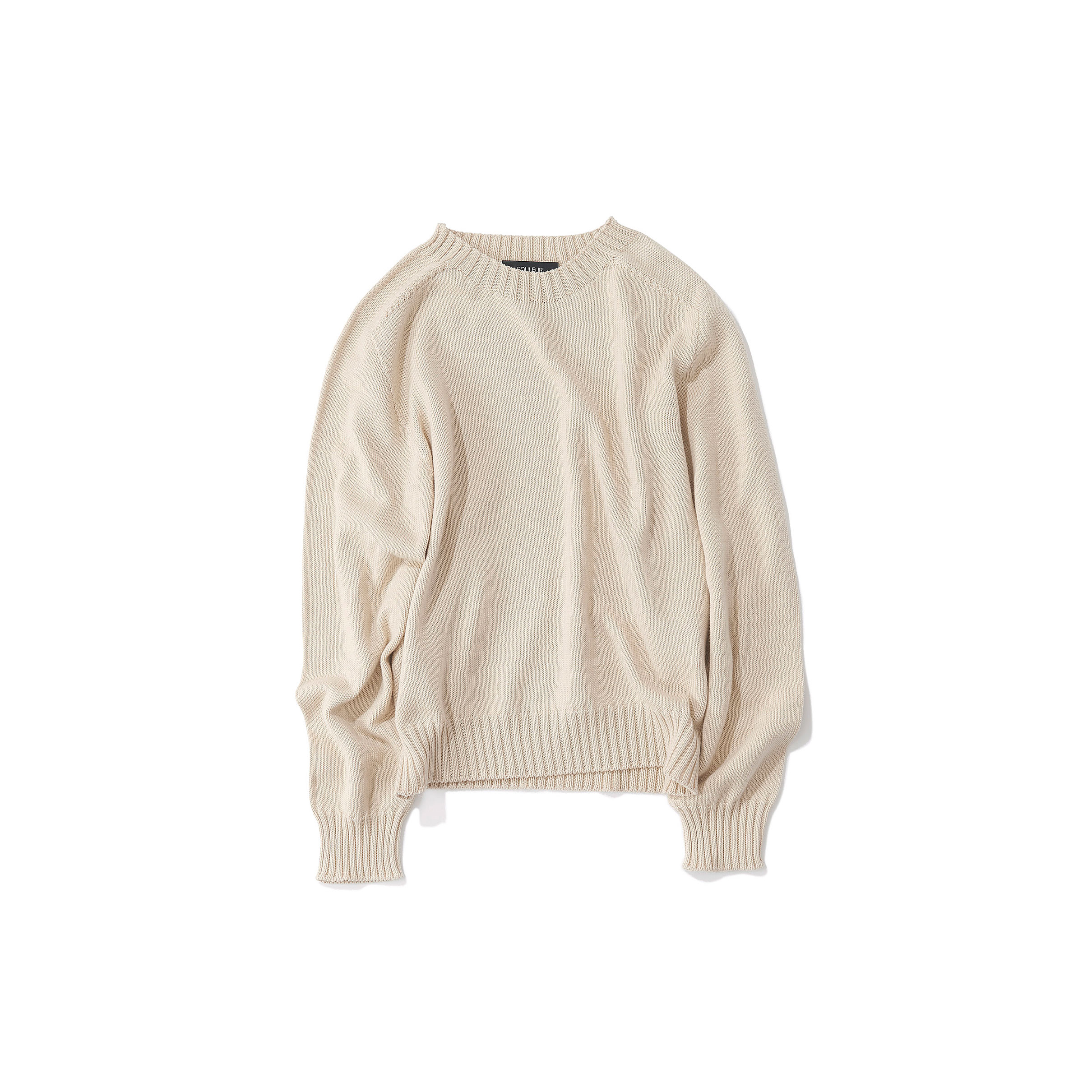 COULEURクレール /コットンニット（beige)｜Tops｜Kyoko