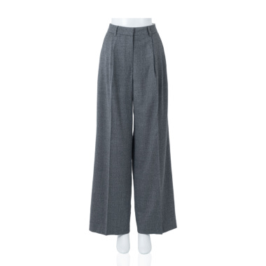 COULEURクレール ／タックパンツ（Gray）｜Pants｜Kyoko Kikuchi's 