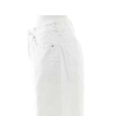 COULEURクレール ／ストレートパンツ(ecru)（S）　菊池京子 COULEURクレール ／ストレートデニム（white) ｜Pants｜Kyoko