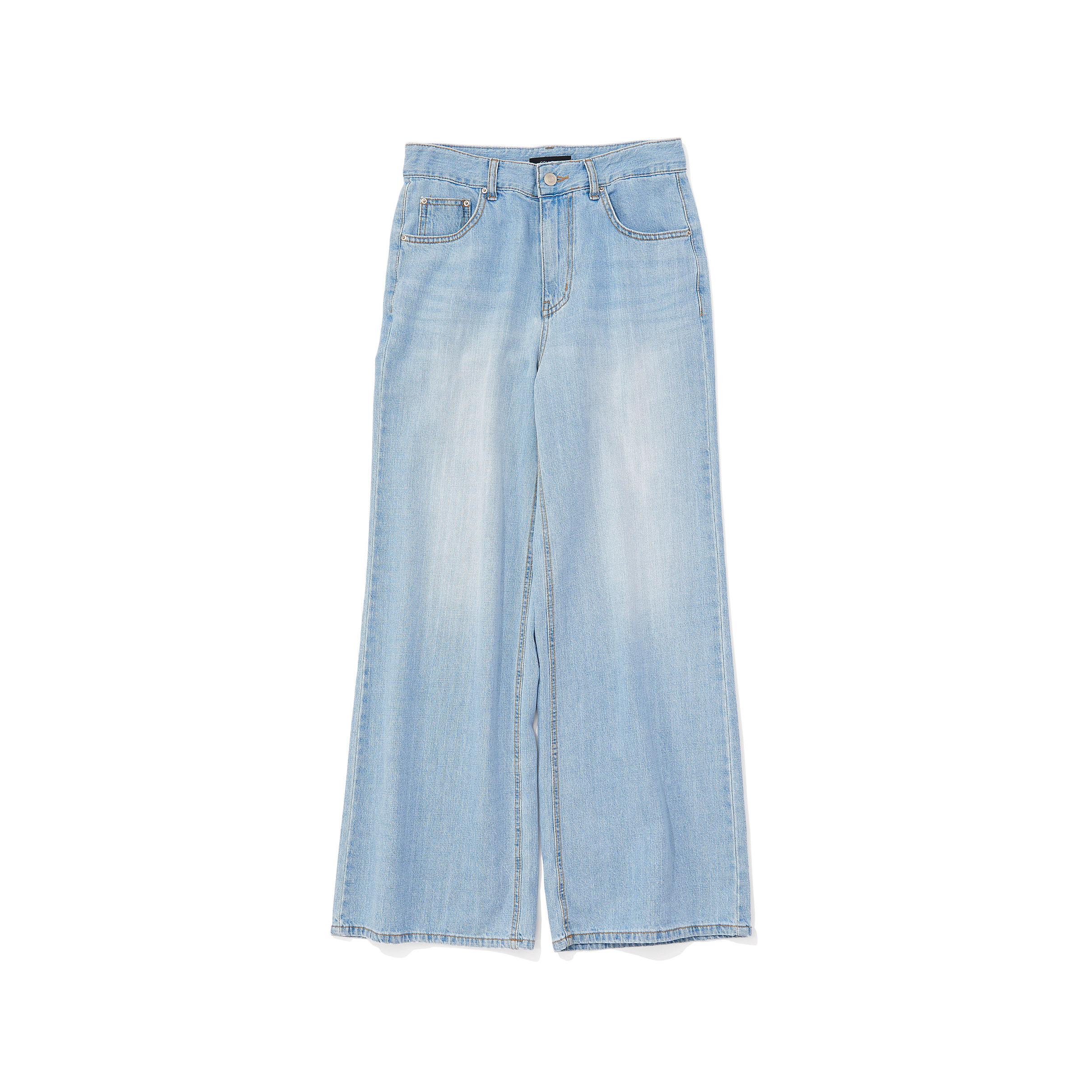 냥さま専用バレンシアガ　デニム ポインテッドトゥ ミュール 37 COULEURクレール／ストレートサマーデニム（lt.blue) ｜Pants｜Kyoko