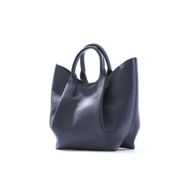abro アブロ ／ESSENTIALチューリップレザーバッグ（navy)｜Bag｜Kyoko