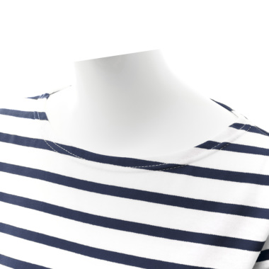 Le minor ルミノア/長袖ボーダーTシャツ(Blanc / Marine)｜Tops