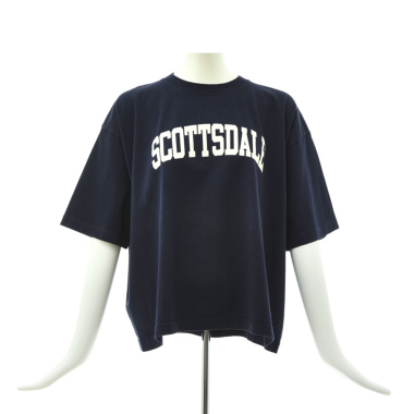 Bibmilk ビブミルク /ロゴプリントTシャツ(navy)｜Tops｜Kyoko