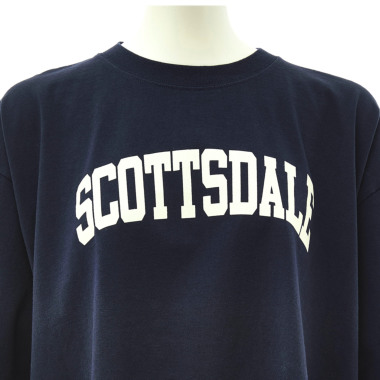 Bibmilk ビブミルク /ロゴプリントTシャツ(navy)｜Tops｜Kyoko