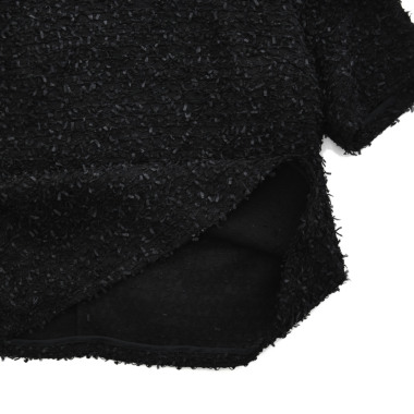 Ballsey ボールジィ／ファンシーヤーン ツイードトップス(black)｜Tops