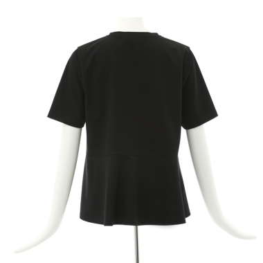 Ballsey ボールジィ ／ペプラムTシャツ（black)｜Tops｜Kyoko