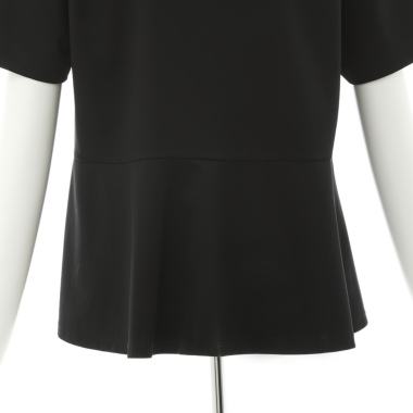 Ballsey ボールジィ ／ペプラムTシャツ（black)｜Tops｜Kyoko