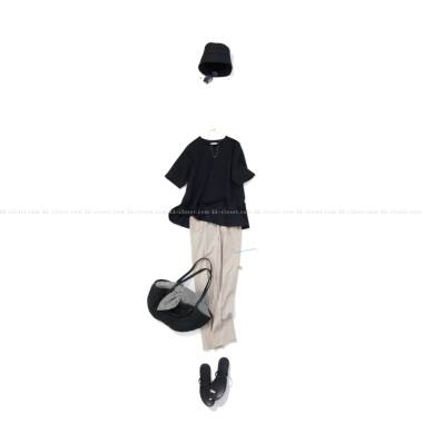 菊池京子kkクローゼット Ballsey ボールジィ ／ペプラムTシャツ Ballsey ボールジィ ／ペプラムTシャツ（black)｜Tops｜Kyoko