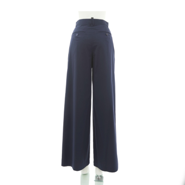 デ プレ　DES PRE スーツ 上下 ソフトウールオックス タックセミワイドパンツ