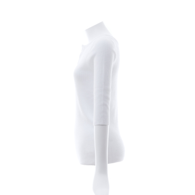 GALERIE VIE ギャルリー ヴィー/ヘンリーワッフルTシャツ（WHITE