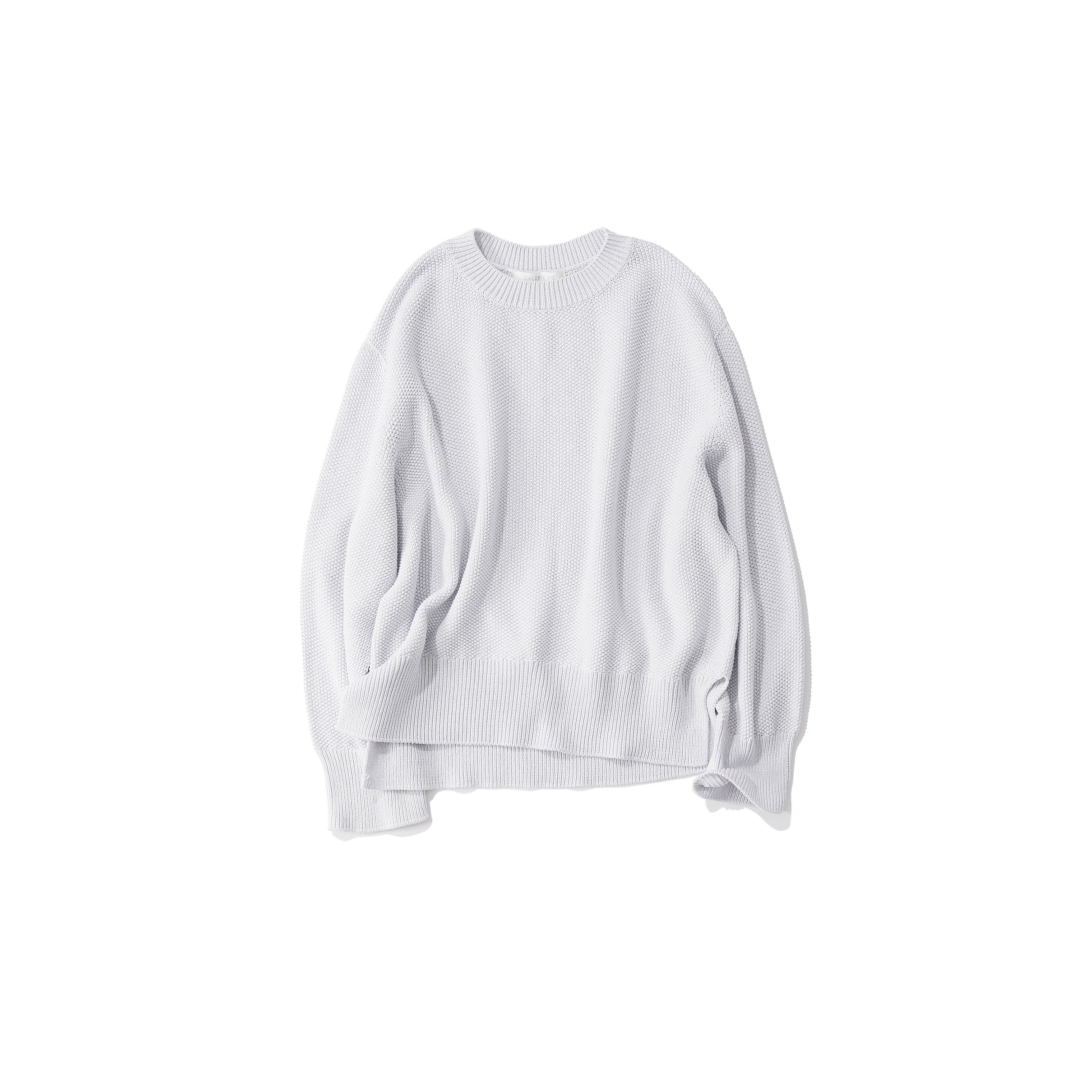 GALERIE VIE ギャルリー ヴィー／コットンカノコ プルオーバー（ice