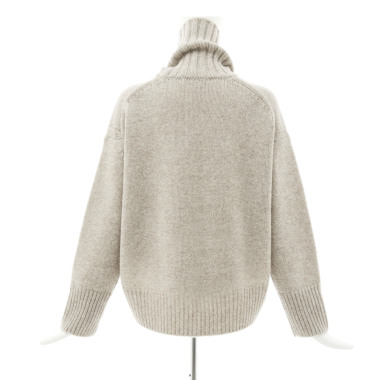 GALERIE VIE ギャルリー ヴィー/ファインウールタートルネックニット