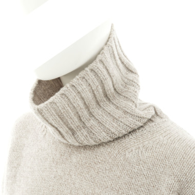 GALERIE VIE ギャルリー ヴィー/ファインウールタートルネックニット