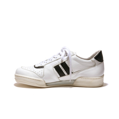 ZDAゼットディーエー/ イタリアンレザースニーカー (white x