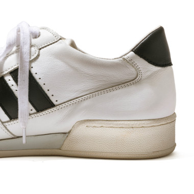 ZDAゼットディーエー/ イタリアンレザースニーカー (white x black