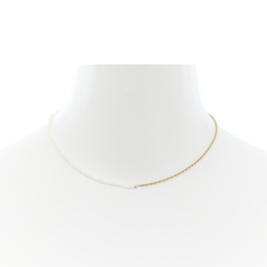 GISEL B.ジゼル・べー／淡水パールコンビネックレス ～マギー ～ (淡水  