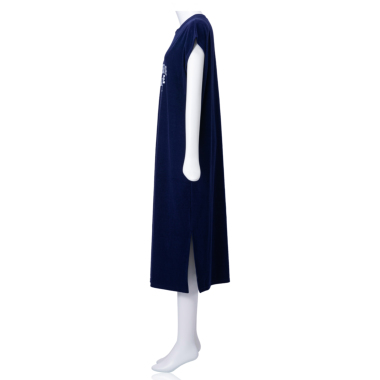 Flowフロー／ミニパイル ワンピース（Navy）｜Onepiece｜Kyoko