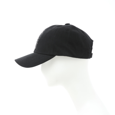 Flowフロー／embroideryツイルキャップ（black)｜Hat｜Kyoko