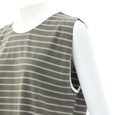 【K．K 】INSCRIRE ボーダーカットソー　M アプト別注】KANELL カネル MID SHIP ミッドシップ ボートネック