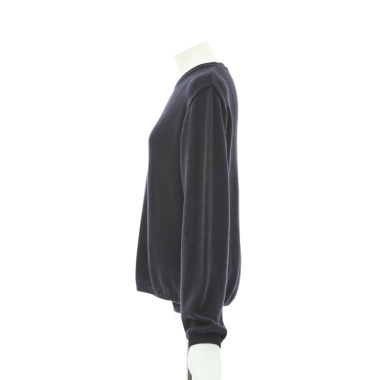 DEMAIN ドゥマン /コットンバンブーニット（navy）｜Tops｜Kyoko