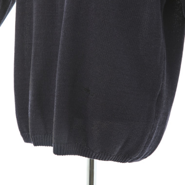 DEMAIN ドゥマン /コットンバンブーニット（navy）｜Tops｜Kyoko