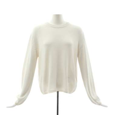 公式サイト - ハイブランドの新作が続々登場 DEMAIN /コットンバンブーニット（ivory）｜Tops ドゥマン トップス