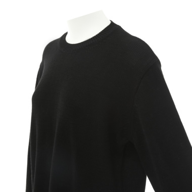 DEMAIN ドゥマン /コットンバンブーニット（black）｜Tops