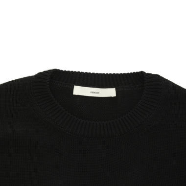k.kshopドゥマンDEMAINコットンバンブーニット菊池京子 DEMAIN ドゥマン /コットンバンブーニット（navy）｜Tops｜Kyoko