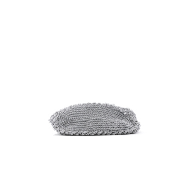 Swaraj スワラージ／手編みメタリックショルダーバッグ（silver)｜Bag
