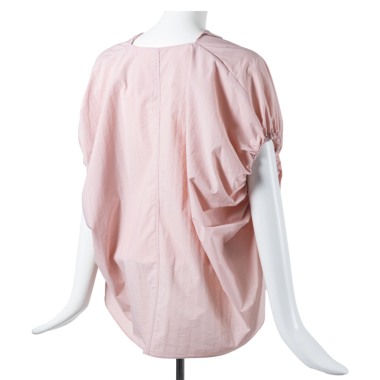雑誌で紹介された 菊池京子kkcloset【g バルーンシャツ（pink ジィー／スキッパー トップス