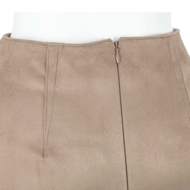 g ジィー／フェイクスエードスカート（camel)｜Skirt｜Kyoko