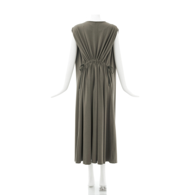 g ジィー /バックギャザーワンピース(khaki)|Onepiece g ジィー /バックギャザーワンピース(khaki)|Onepiece
