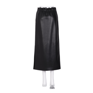 MACPHEEマカフィー /フェイクレザースカート（Black)｜Skirt｜Kyoko 