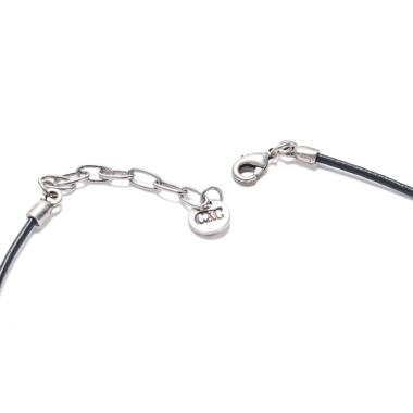 【CXC/シーエックスシー】 レザーコードネックレス シルバー 牛革 CXC/シーエックスシー】シルバー*レザー ネックレス（ネックレス