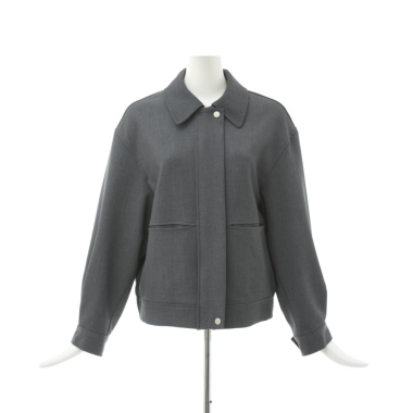 SOL ソル /ジップアップブルゾン(charcoal gray)｜Outer｜Kyoko