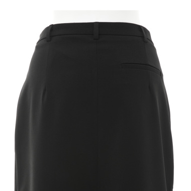 SOL ソル／ Iラインロングスカート(black)｜Skirt｜Kyoko Kikuchi's