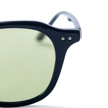 eye・vista アイヴィスタ / カラーレンズサングラス(black x khaki