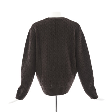 MAHA マハ ／ケーブルニット（bitter brown)｜Tops｜Kyoko Kikuchi's